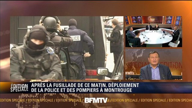 Impressionnant dispositif policier déployé après la fusillade à Montrouge