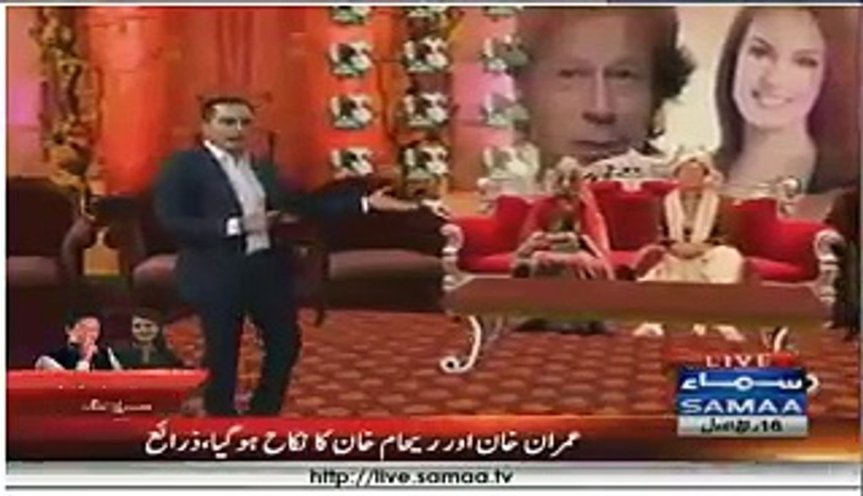 عمران خان اور ریخام خان کا بنی گالا میں نکا ح اب سے تھوڑی دیر پہلے ہوگیا ہے ، سادگی سے پروگرام ہوگیا ہے...Imran khan got Marred..