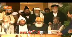 Maulana Fazal Ur Rehman against  Army Act Amendment