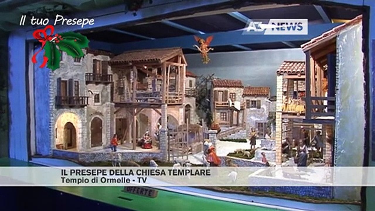 IL PRESEPE DELLA CHIESA DEI TEMPLARI