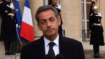 Sarkozy bouleversé par les réactions des Français à la tuerie de Charlie Hebdo
