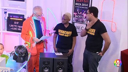 JANN HALEXANDER et MC COCO invités du JJDA [IDF1] 6-01-2015