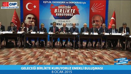 GELECEĞİ BİRLİKTE KURUYORUZ EMEKLİ BULUŞMASI 08/01/2015