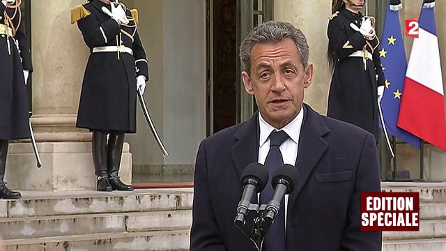 Nicolas Sarkozy reçu à l'Elysée pour montrer un front uni