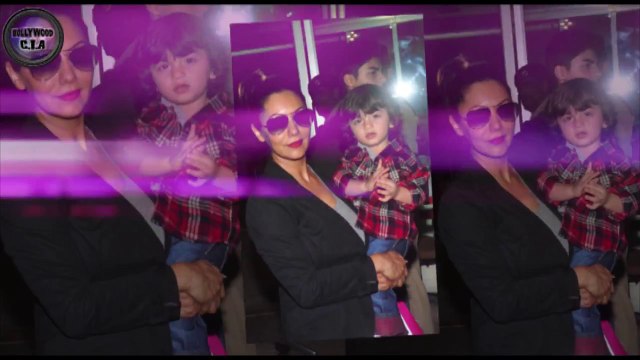Shahrukh Khan SPOTTED with son Abram Khan at AIRPORT