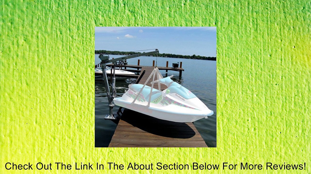 2000 Lb PWC Galvanized Davit Dock Crane with Winch Review