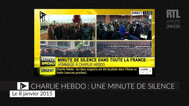 Fusillade à Charlie Hebdo : la France observe une minute de silence