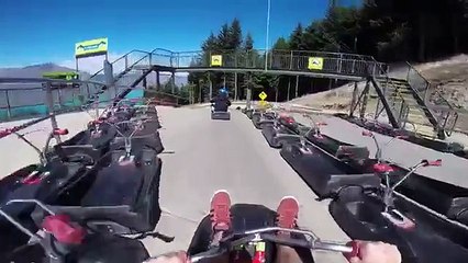 Moitié luge, Moitié karting mais 100% Fun