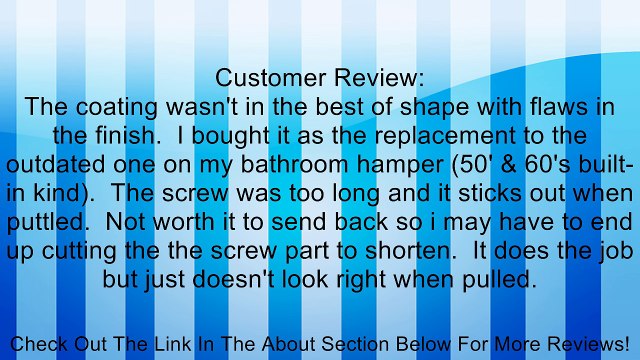 Metal Cabinet Door Pull Knob 4mm Threaded 20mm Diameter Review