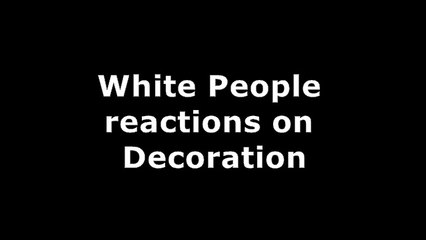 H-Square - "How white & desi people react on street decorations"