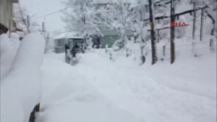 Bartın'da 86 Köy Yolu Ulaşıma Kapalı