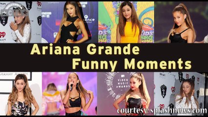 Ariana Grande Funny Moments - Making Weird Sound, Tripping & Almost Falling & More