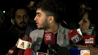 Reham Khan’s nephew speaks to media