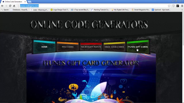 generateur carte cadeau itunes en ligne 2015 | itunes carte cadeau gratuite