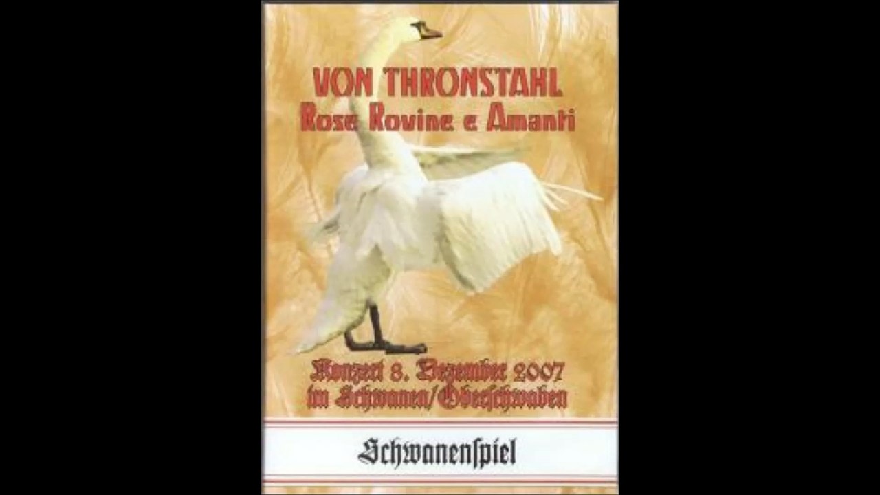 Von Thonstahl & Rose Rovine E Amanti - We Walked In Line