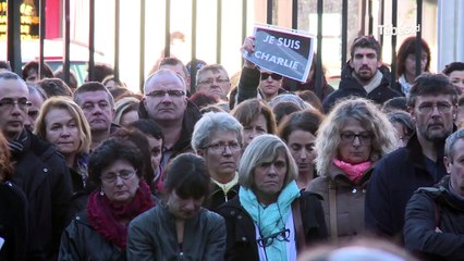 Charlie Hebdo. Emotion et recueillement  dans le Morbihan