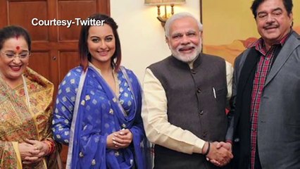 Watch Sonakshi Sinha meets PM Narendra Modi