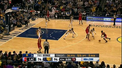 Paul George's 360 Windmill Slam!