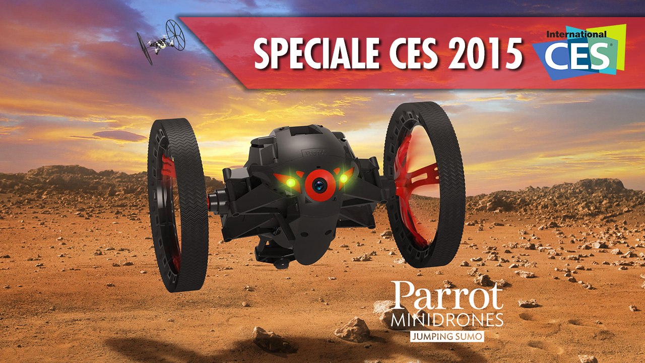 Parrot Mini-Droni al CES 2015 || Droni Parrot si aggiornano