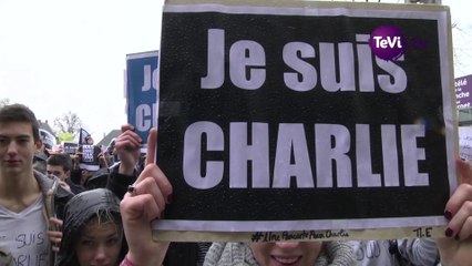 Chalie Hebdo : hommage aux victimes de l'attentat à Saint-Lô [TéVi] 15_01_08