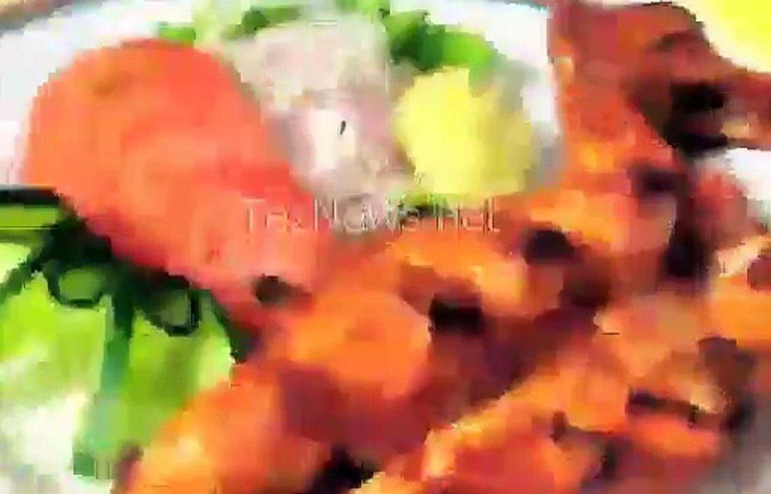 Delicious food for Zardari