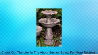 Fairy Gardening Mini Double Bird Bath Review