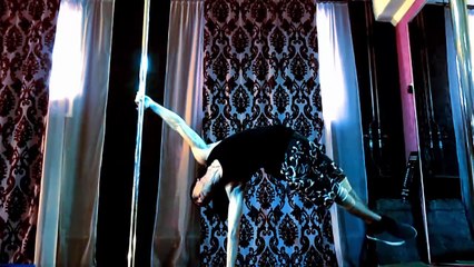 DJ CON X UNKNOWN DEEP PROGRESSIVE MUSIC - CONNANS TRY OUT POLE DANCEING VIDEO REMIX