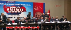 CHP Lideri Kemal Kılıçdaroğlu'na ayakkabı fırlatıldı!