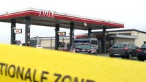 Suspeitos de ataque são vistos em posto de gasolina