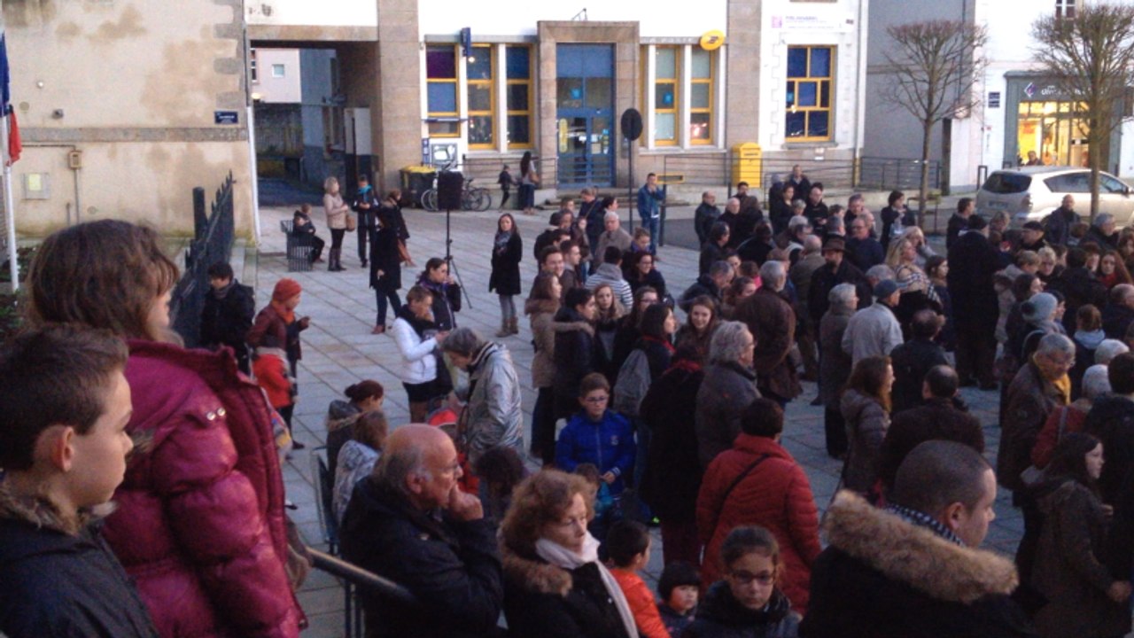 2 000 personnes rassemblées à Quimperlé