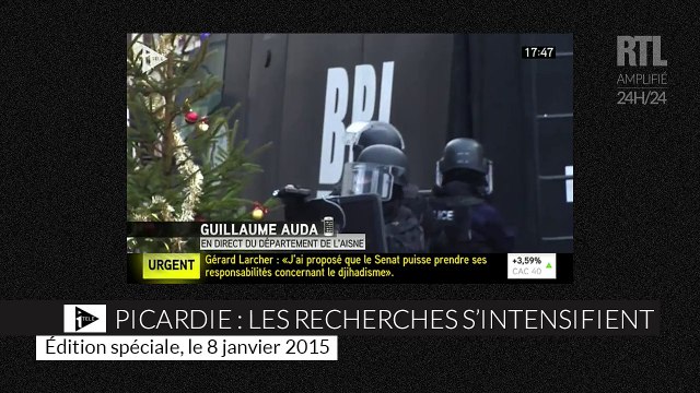 Fusillade à Charlie Hebdo : les recherchent s'intensifient