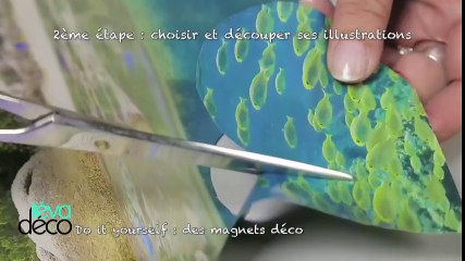 Diy : des magnet à partir de moules à gâteau