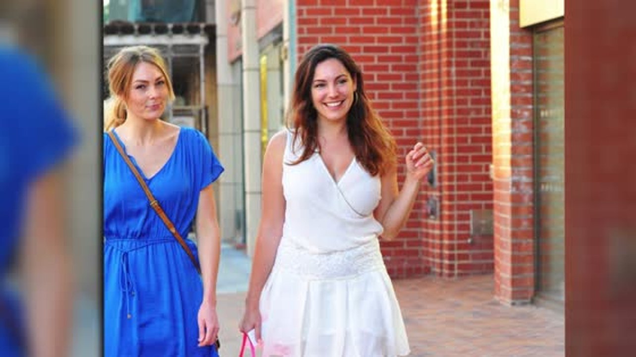 Kelly Brook lässt sich in LA verwöhnen