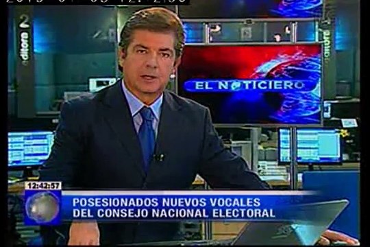 Posesionados nuevos vocales del CNE
