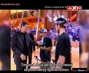 Totally Insane Guinness World Records 8th January 2015 Video Watch Online Pt1