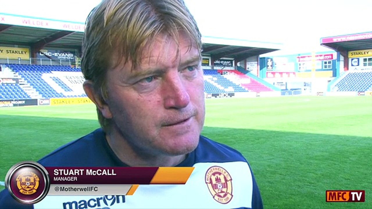 Stuart McCall Post Ross County 13-09-2014