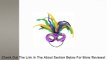 Mask It 48038 Mardi Gras Satin and Feather Half Mask, Mardi Gras Review