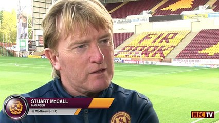 Stuart McCall Pre Hamilton 26-09-2014