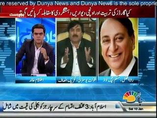 Pakistan Aaj Raat - 10th January 2015