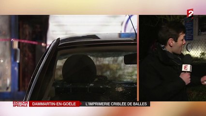 Dammartin : l'imprimerie porte les stigmates de la violence de l'assaut