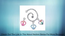CHARM IT! Disney Aurora, Ariel & Cinderella Princesses Charm Bracelet Pouch Set - Pink Ribbon Carry Pouch Review