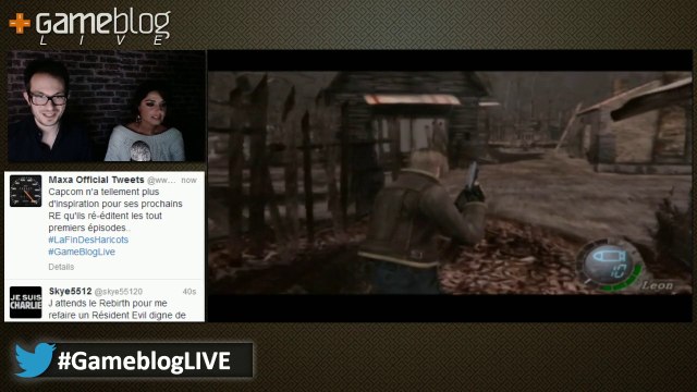 Resident Evil 4 en LIVE avec Carole Quintaine et Julien Chièze