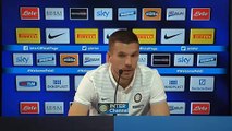 Inter, Podolski: 'Qui grazie a Mancini. Fuori dalla lista EL? Decisione che va accettata'