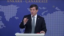 Davutoğlu: 