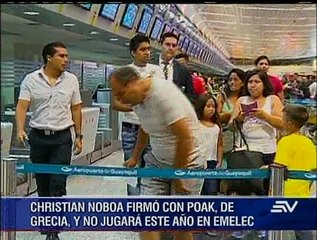 Noboa viajó a Grecia