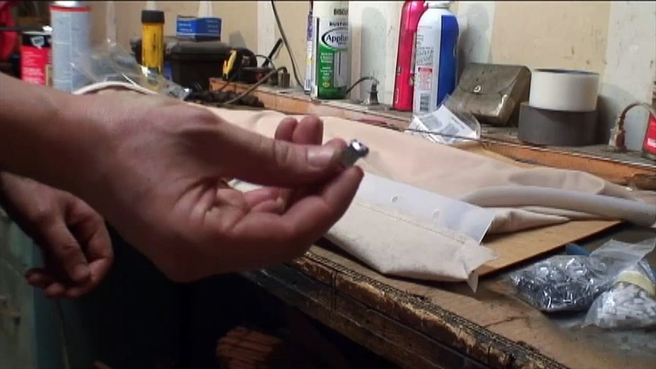 Classic VW BuGs How to Restore Beetle Ragtop Sunroof Mechanism Headliner Pt. 4