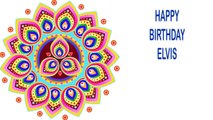 Elvis Indian Designs - Happy Birthday