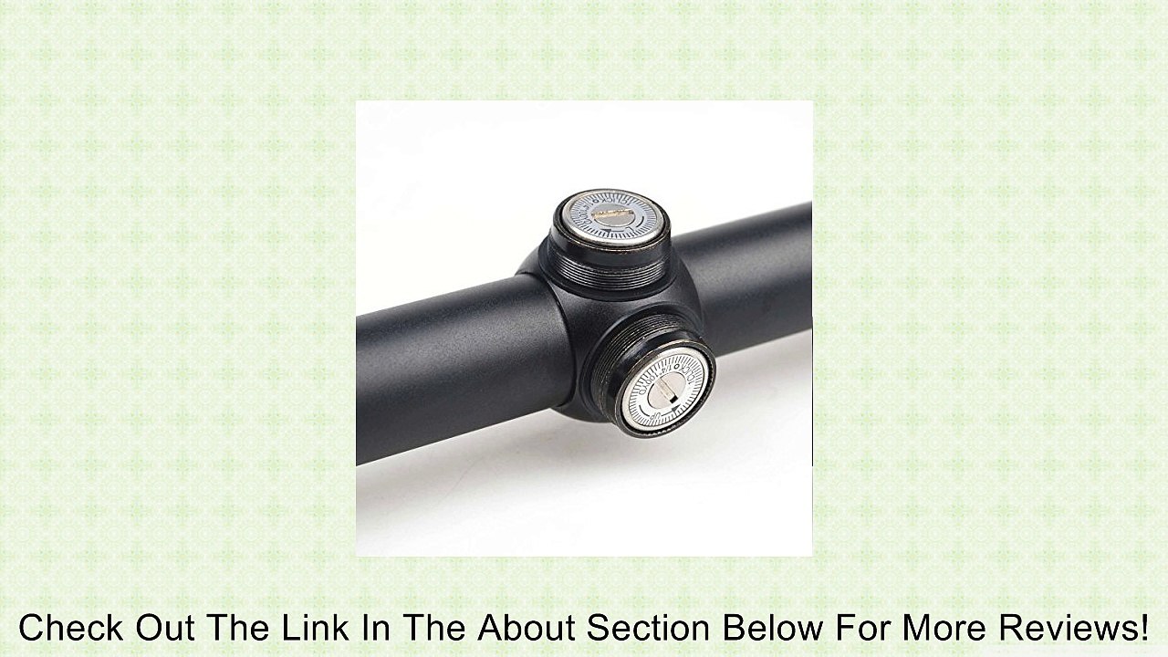 CVLIFE Tactical 3-9x40 Optics R4 Reticle Crosshair Air Sniper Hunting Rifle Scope with Free Mounts Review