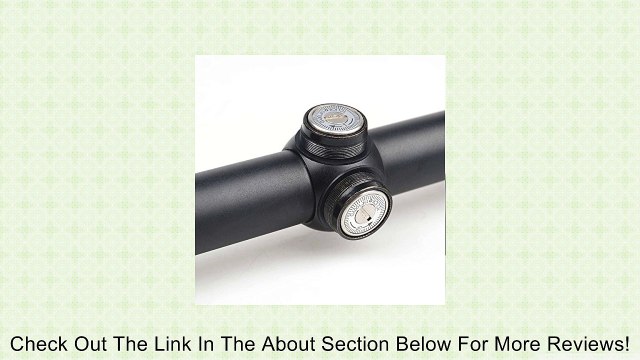 CVLIFE Tactical 3-9x40 Optics R4 Reticle Crosshair Air Sniper Hunting Rifle Scope with Free Mounts Review