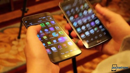 LG G Flex 2 vs LG G Flex (CES 2015 Comparison)